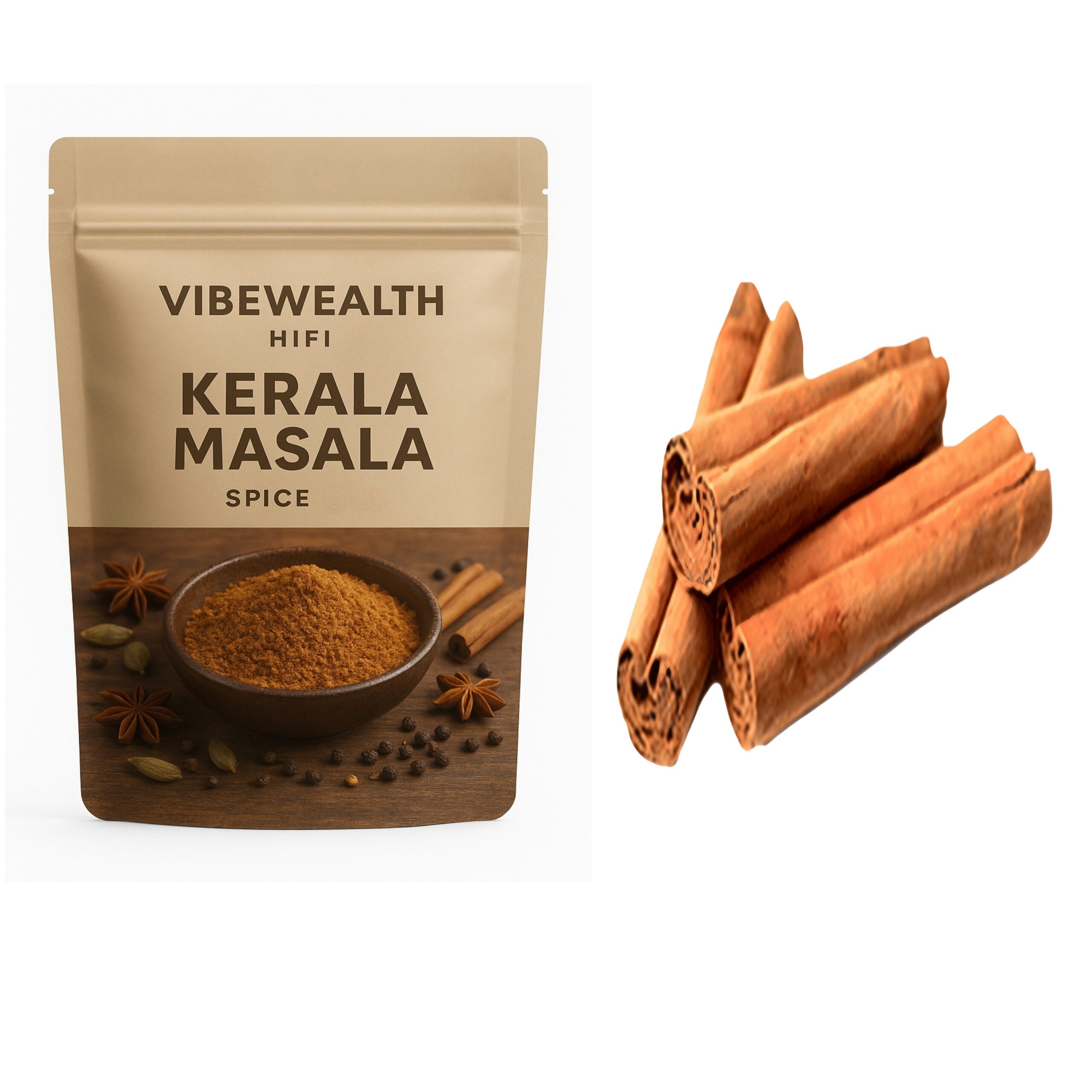 Authentic Kerala Cinnamon Roll – Organic, Aromatic & Naturally Sweet(1lb,2lb)