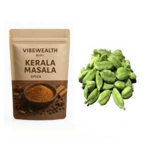 Royal Kerala Cardamom (8mm)- Handpicked Aromatic spice(1lb, 2lb)